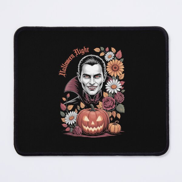 Item preview, Haunted Vampire Autumn Blooms Gothic Pumpkin Spooky Scary designed and sold by Formatage.