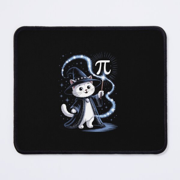 Item preview, Pi Day Math Symbol Teacher Student Cat Wizard designed and sold by Formatage.
