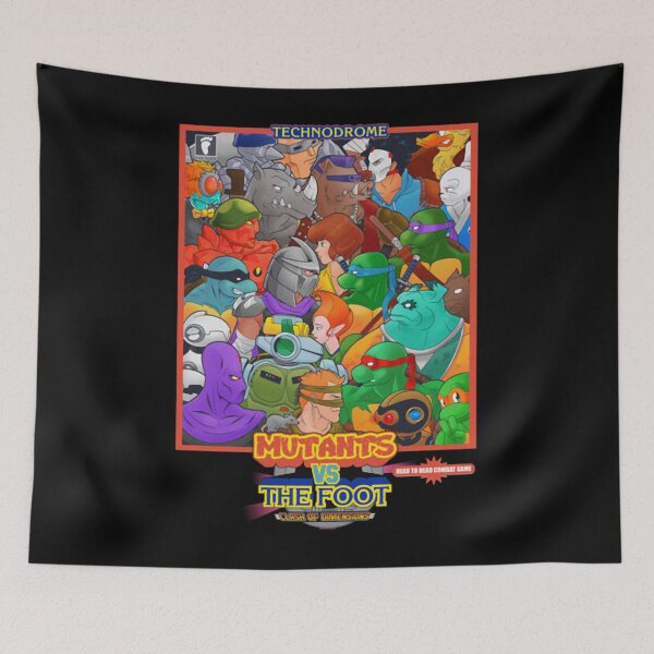 Item preview, Mutants Vs The Foot T-Shirt designed and sold by tinessdeksy2.