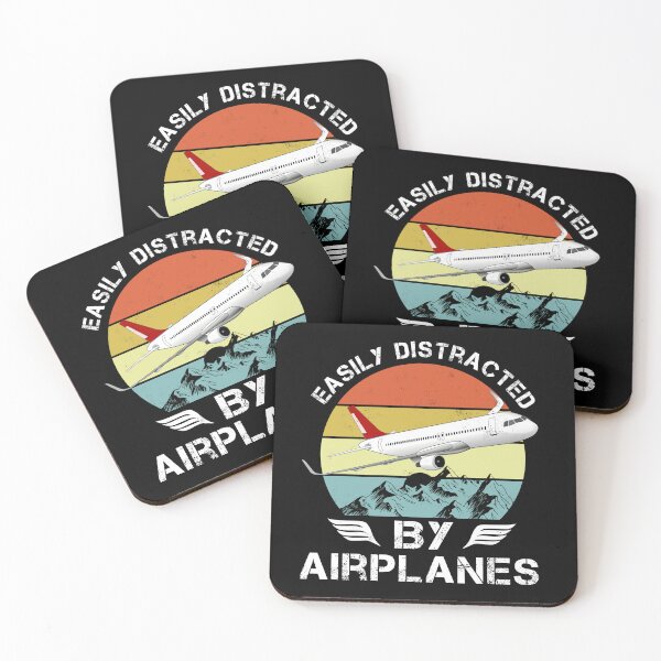Item preview, Easily Distracted By Airplanes A380 Aviation Shirt designed and sold by Emberglowo.