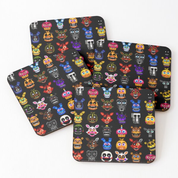 Item preview, FNAF pixel art collage T-Shirt designed and sold by tinessdeksy2.