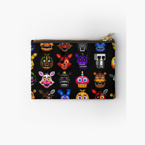 Item preview, FNAF pixel art collage T-Shirt designed and sold by tinessdeksy2.