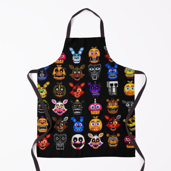 Item preview, FNAF pixel art collage T-Shirt designed and sold by tinessdeksy2.