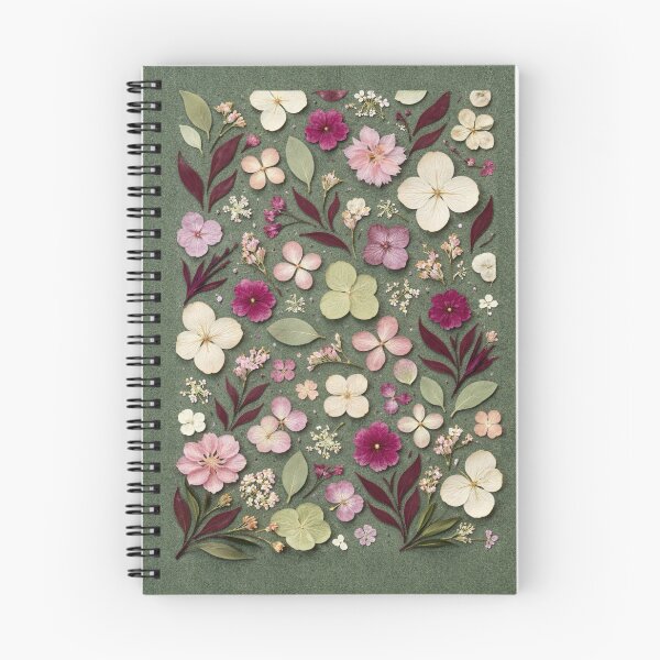Item preview, Pressed flowers with green background designed and sold by Anisha  Vaz.