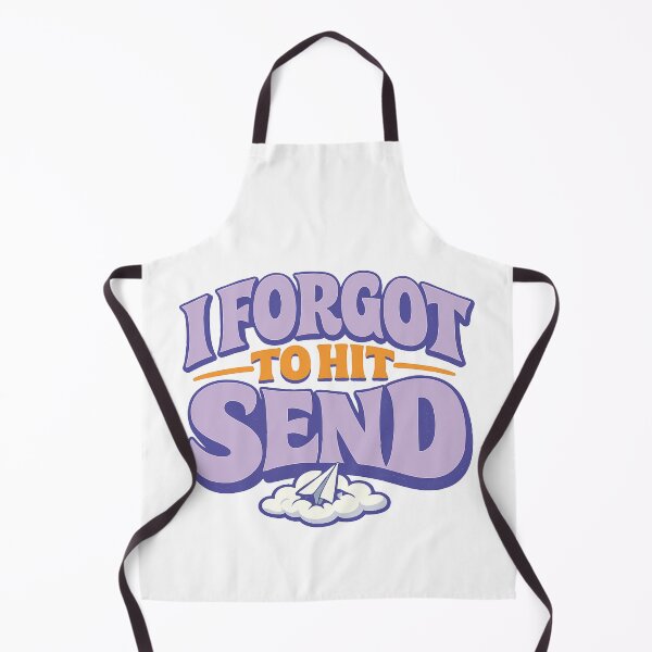 Item preview, I Forgot To Hit Send | Relatable ADHD Quote – Funny Office Gift for Remote Workers – Retro Purple Graphic designed and sold by avinigav.