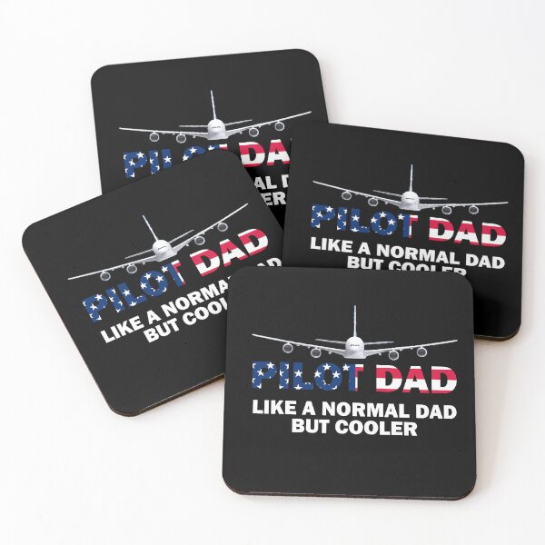 Item preview, A380 Pilot Dad Like A Normal Dad But Cooler Shirt designed and sold by Emberglowo.