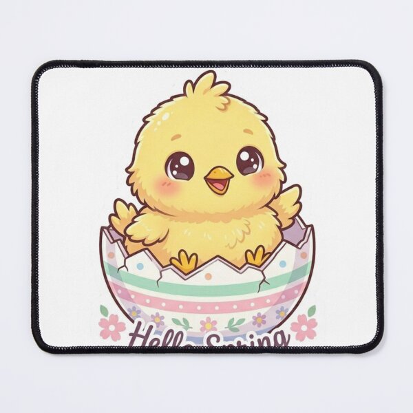 Item preview, Cute Baby Chick in Egg Kawaii Easter Sticker | Pastel Spring Chick | Adorable Easter Bunny Alternative Gift designed and sold by pixelandpalette.