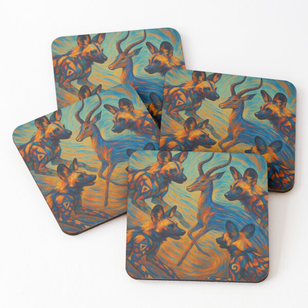 Item preview, Circle of Instincts: The Painted Hunt designed and sold by WildlifeInc.