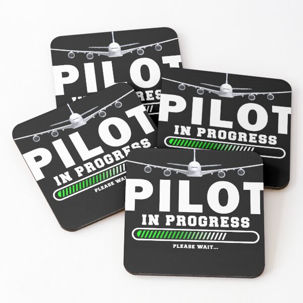 Item preview, A380 Pilot In Progress Funny Aviation Shirt designed and sold by Emberglowo.