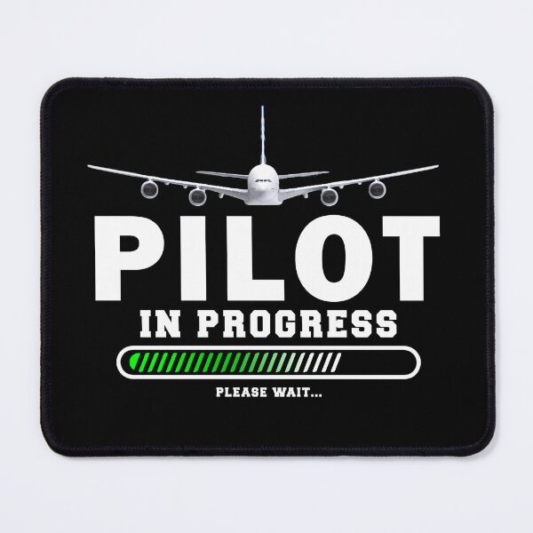 Item preview, A380 Pilot In Progress Funny Aviation Shirt designed and sold by Emberglowo.
