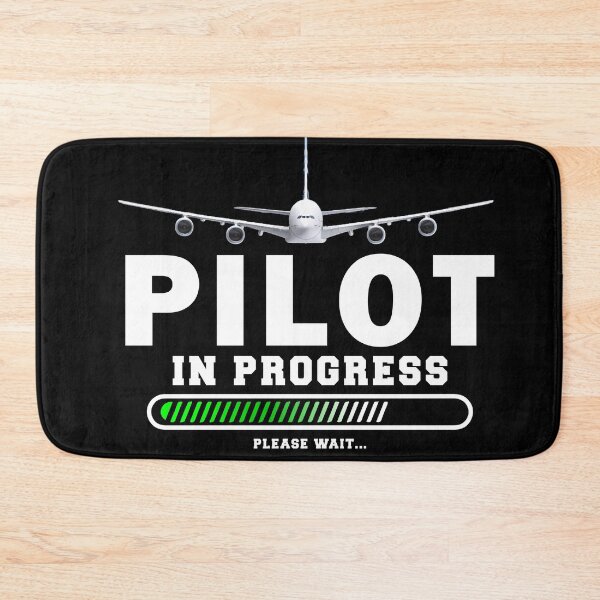 Item preview, A380 Pilot In Progress Funny Aviation Shirt designed and sold by Emberglowo.