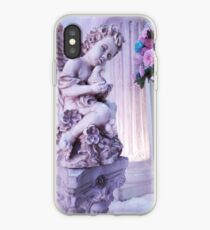 Vinilo o funda para iPhone Angel holding a dove & roses