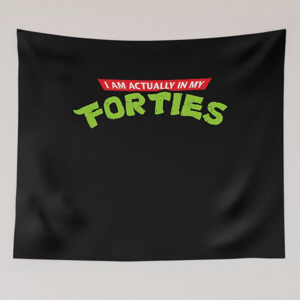 Item preview, I Am Actually In My Tmnt Logo Parody Forties designed and sold by cute-zone.