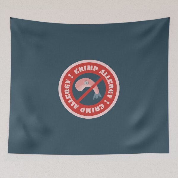 Item preview, Crimp Allergy Alert designed and sold by Hannah Salamone.