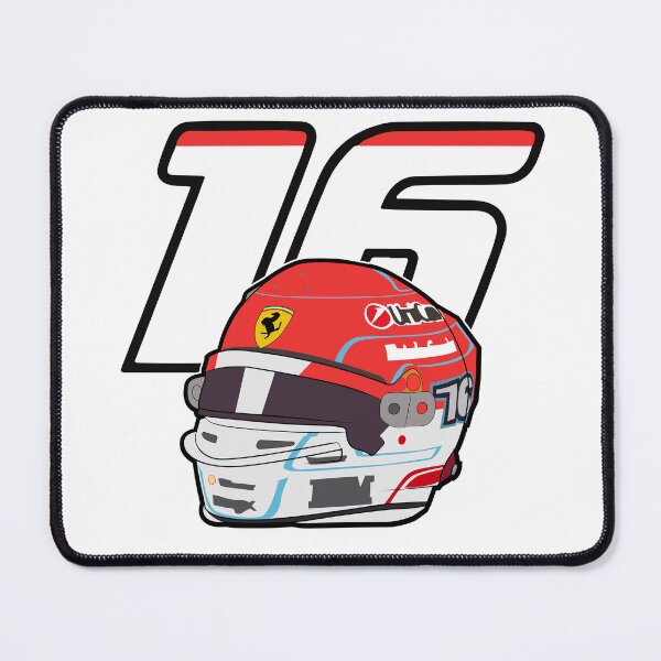 Item preview, Charles Leclerc CL16 helmet designed and sold by Encared.