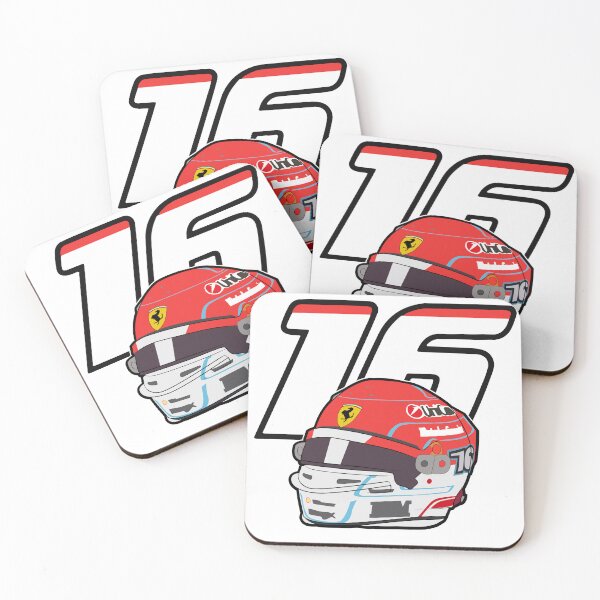 Item preview, Charles Leclerc CL16 helmet designed and sold by Encared.