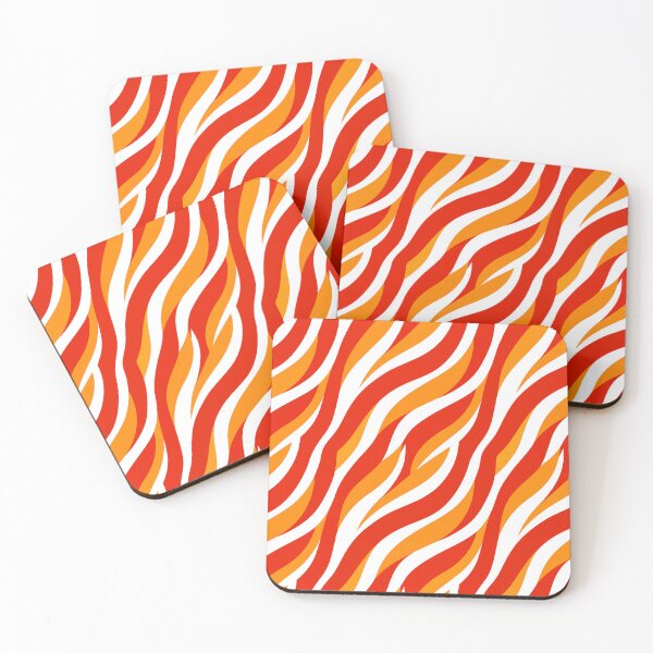 Item preview, Peppermint Angelfish Candy Stripe Reef Pattern designed and sold by WildlifeInc.