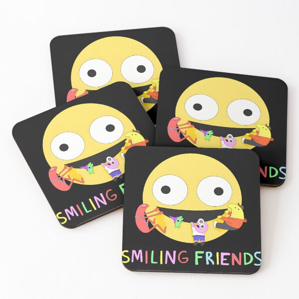Item preview, Smiling Friends Logo designed and sold by luisjaraysi4.