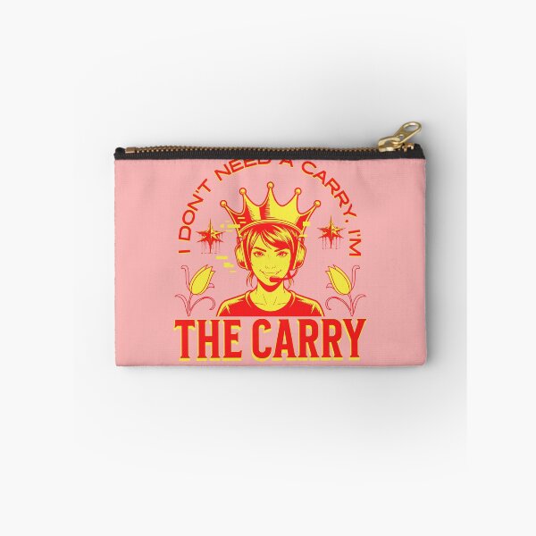 Item preview, Queen Of The Carry  Boss Gamer Girl & Competitive Gaming Design designed and sold by Abaseen.