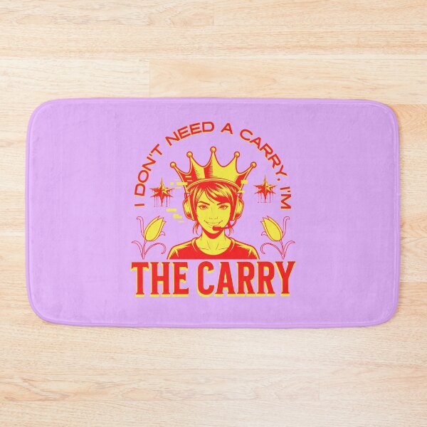 Item preview, Queen Of The Carry  Boss Gamer Girl & Competitive Gaming Design designed and sold by Abaseen.