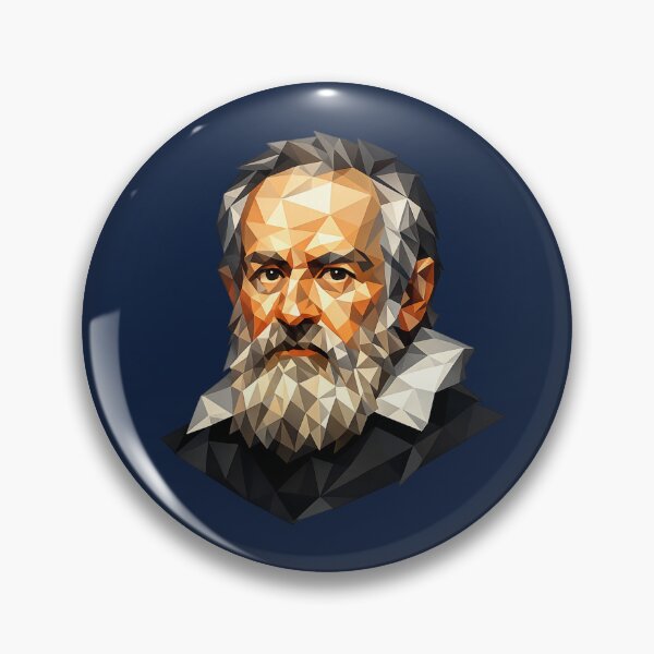 Item preview, Low Poly Galileo Galilei designed and sold by AndreBarnard.
