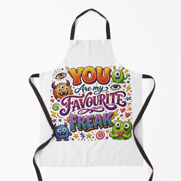 Item preview, You Are My Favourite Freak Funny Monster Art designed and sold by IvoryArtDesign.