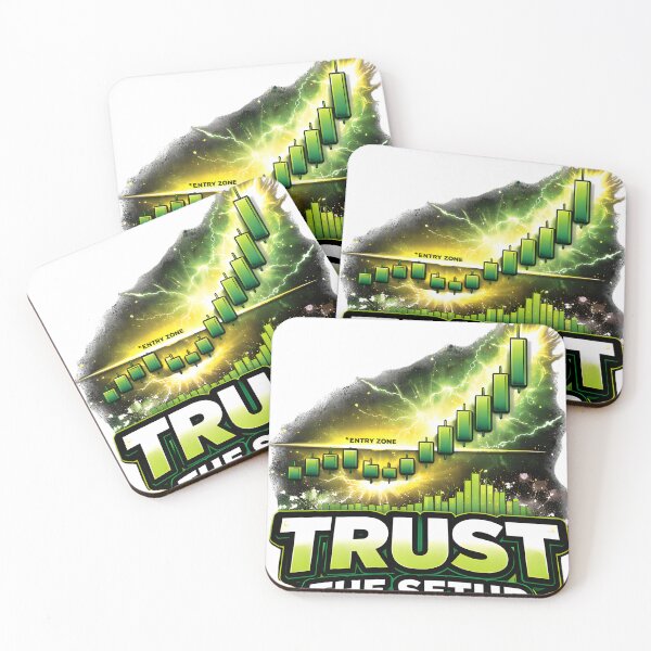 Item preview, Trust The Setup – Bullish Trading Chart Design | Forex Crypto Trader Mindset designed and sold by Chart Store | Trading Life.