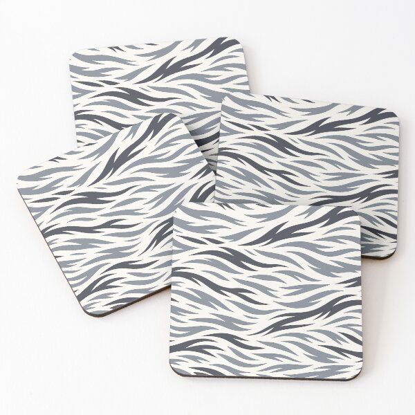 Item preview, White Tiger Bold Monochrome Stripe Pattern designed and sold by WildlifeInc.