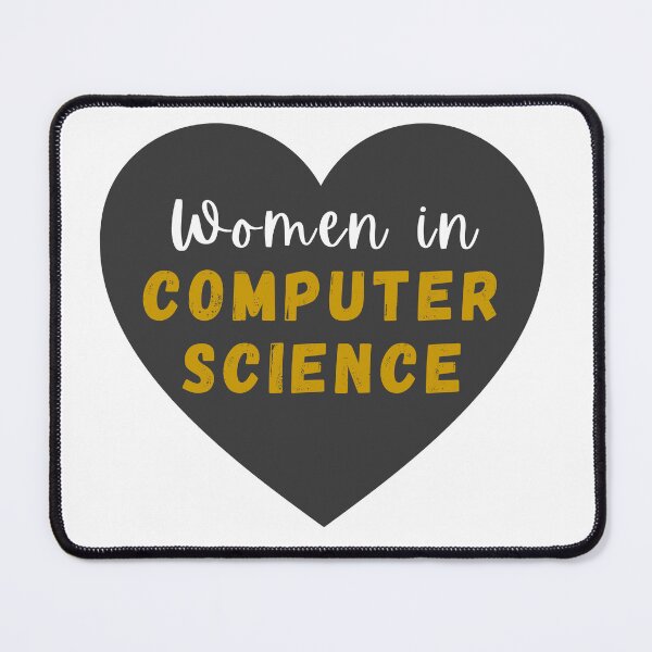 Item preview, Women in Computer Science Heart - Black designed and sold by MajorsMerch.