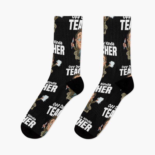 Item preview, TEACHER - OFF DUTY KINDA designed and sold by KEF Custom.