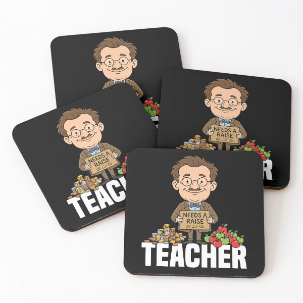 Item preview, TEACHER - NEEDS A RAISE designed and sold by KEF Custom.