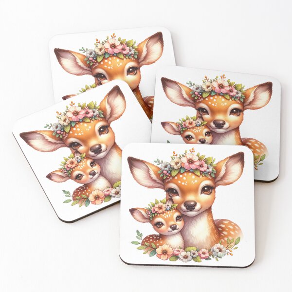 Item preview, Sweet Mother Deer designed and sold by KrisGraphic45.