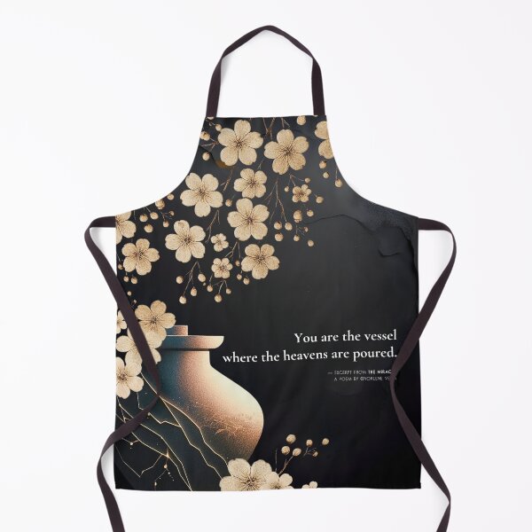 Item preview, "The Miracle" Poem - Timeless Muse Original Kintsugi Poetry Art designed and sold by Timeless Muse.