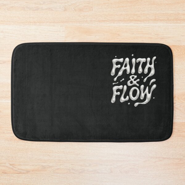 Item preview, FAITH & FLOW - Tipografía Cromo Líquido - Fe Urbana designed and sold by Urban-InkStudio.