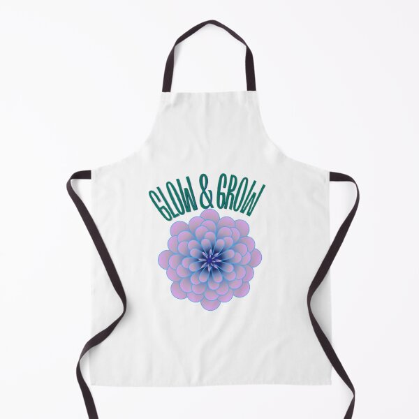 Item preview, Glow & Grow Aesthetic Floral Quote, Self Growth Motivation, Pastel Flower Design designed and sold by HopeAndHustle.