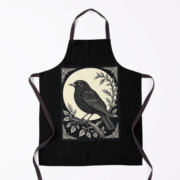 Item preview, Raven of the Moonlit Crest designed and sold by taiche.