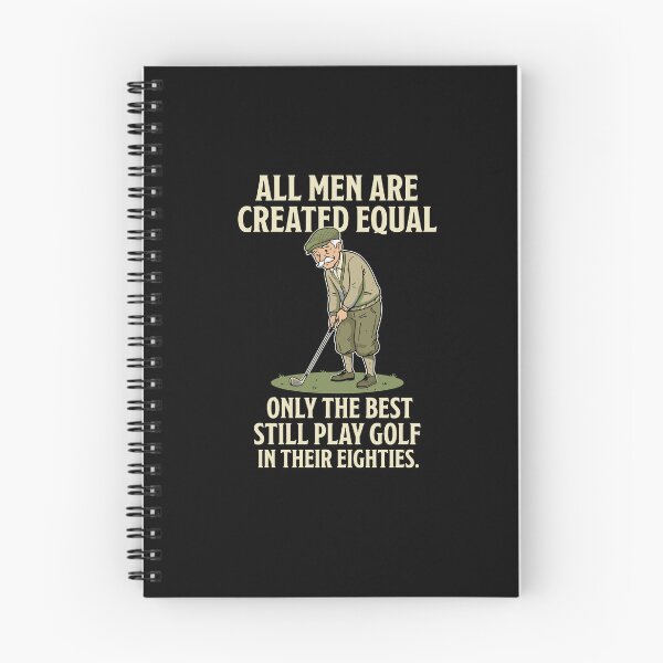 Item preview, All Men Are Created Equal Only The Best Still Play Golf designed and sold by Dressed For  Duty.