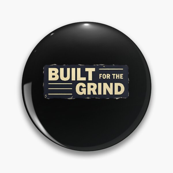 Item preview, Built for the Grind Minimal T-Shirt | Endurance Mindset Apparel | Subtle Fitness Quote Tee designed and sold by endurothreads.