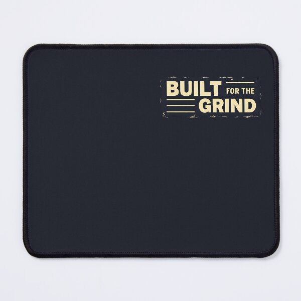 Item preview, Built for the Grind Minimal T-Shirt | Endurance Mindset Apparel | Subtle Fitness Quote Tee designed and sold by endurothreads.