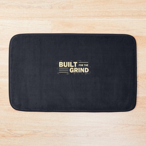 Item preview, Built for the Grind Minimal T-Shirt | Endurance Mindset Apparel | Subtle Fitness Quote Tee designed and sold by endurothreads.