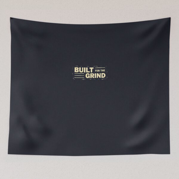 Item preview, Built for the Grind Minimal T-Shirt | Endurance Mindset Apparel | Subtle Fitness Quote Tee designed and sold by endurothreads.