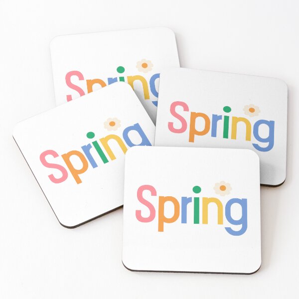Item preview,  Colorful Spring Typography Art designed and sold by BobaBunny76.