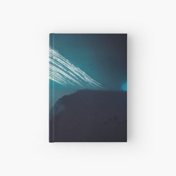 3 month exposure at Beachy head lighthouse UK Hardcover Journal