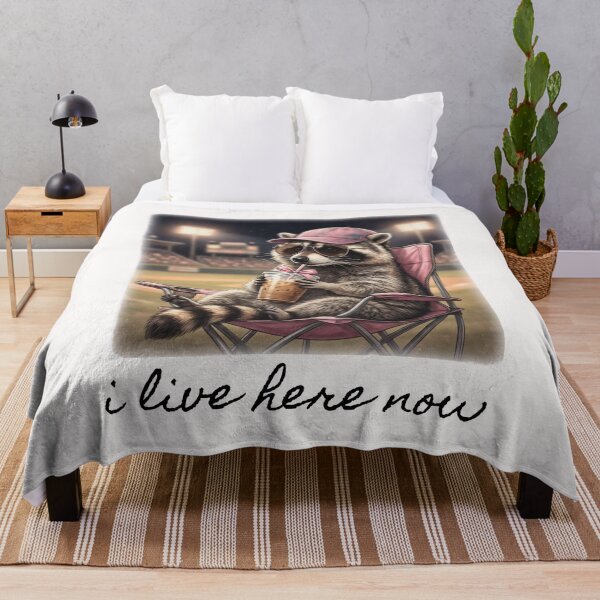 Item preview, Funny Raccoon Drinking Iced Coffee, Baseball Mama, Coffee Lover Raccoon designed and sold by BachulAlam.