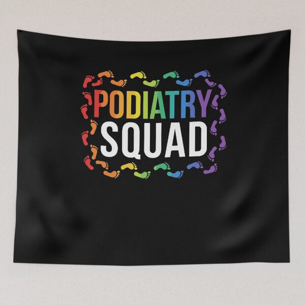 Item preview, Colorful Podiatry Squad Foot designed and sold by Dressed For  Duty.