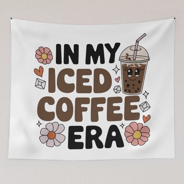 Item preview, In My Iced Coffee Era designed and sold by KrisGraphic45.