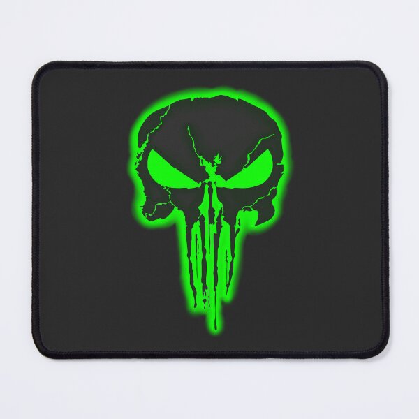 Item preview, Skeleton Face Neon Sticker T-Shirt designed and sold by Runnada.