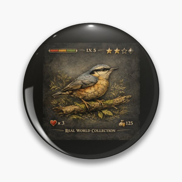 Item preview, Bird RPG Card Ornithology Art Vintage Illustration designed and sold by SplashTastic.