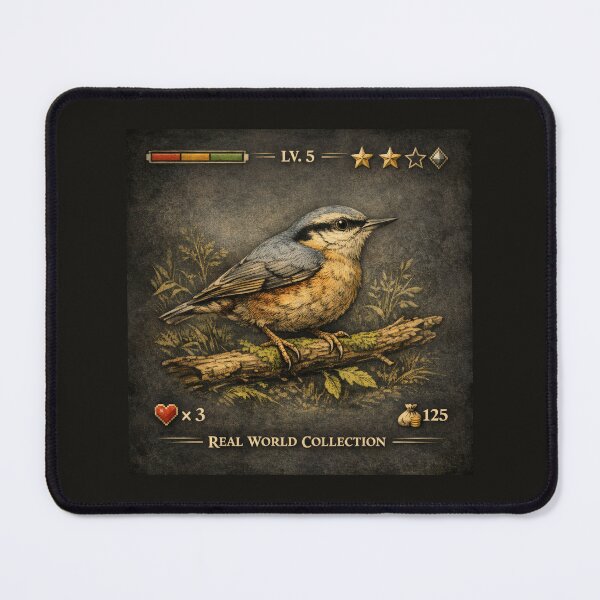 Item preview, Bird RPG Card Ornithology Art Vintage Illustration designed and sold by SplashTastic.