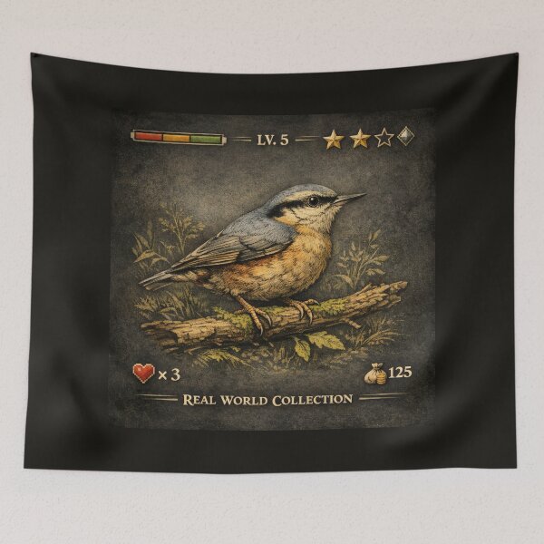 Item preview, Bird RPG Card Ornithology Art Vintage Illustration designed and sold by SplashTastic.